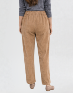 pantalon effet velours