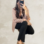 pantalon sculptant coupe évasée