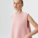 pull sans manches nœuds