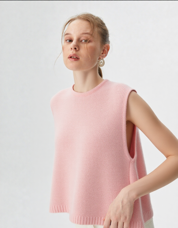 pull sans manches nœuds