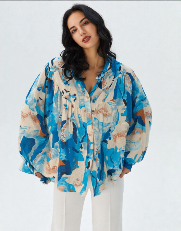 blouse colorée
