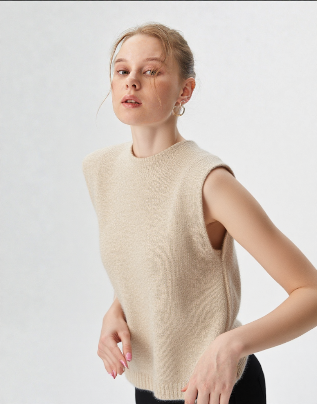 pull sans manches nœuds