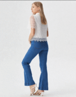 chemise coton dentelle