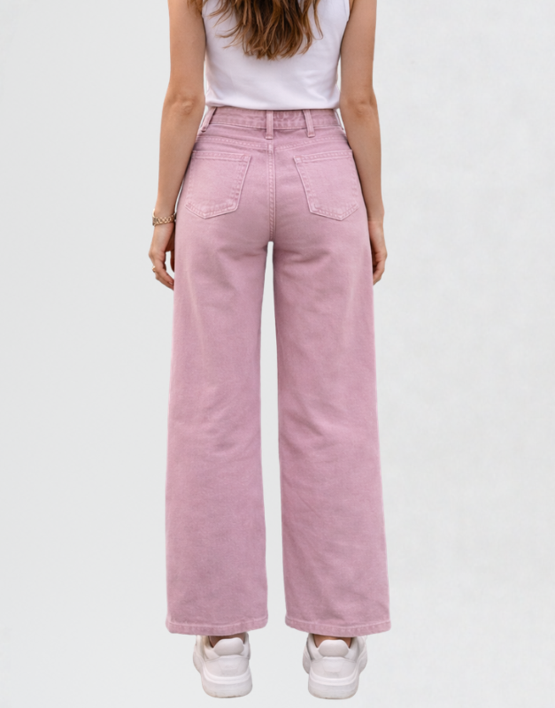 pantalon taille haute