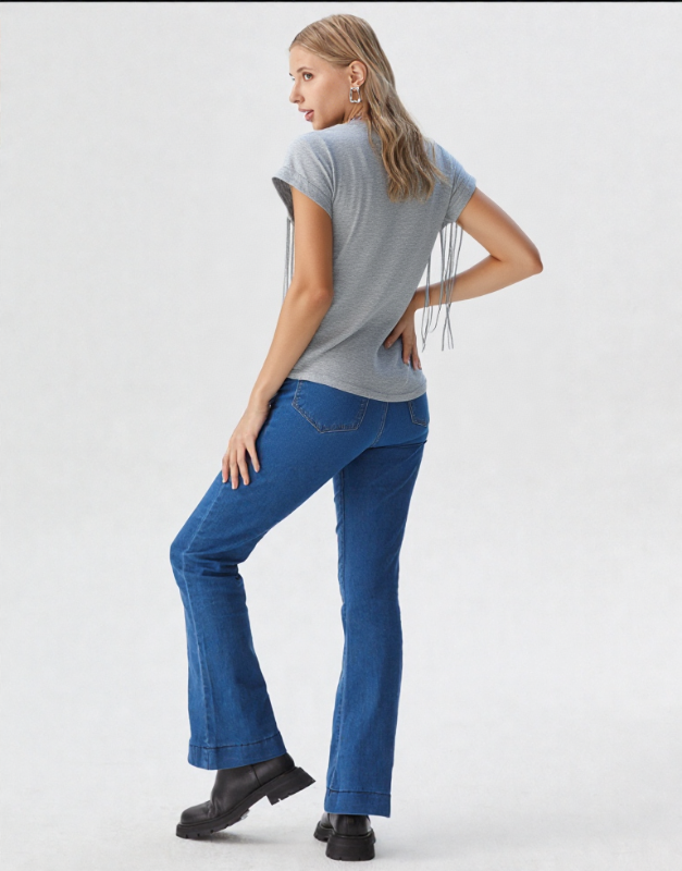 t shirt franges