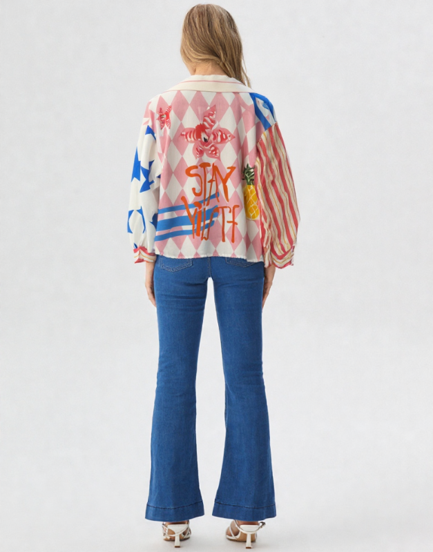 chemise ananas