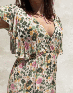 robe longue fleurie