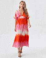 robe dégradée rose