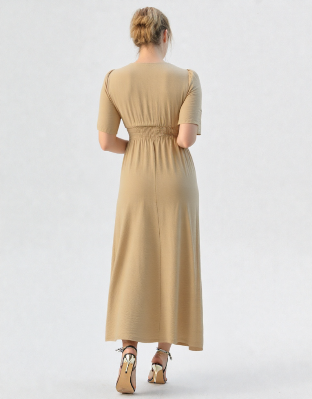 robe longue droite
