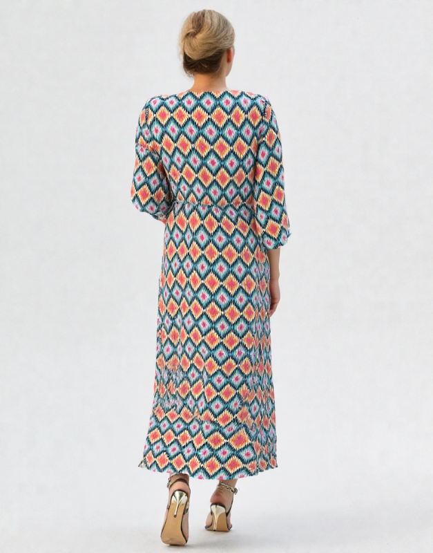 robe longue rétro