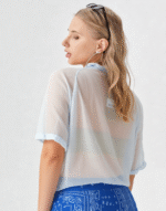 blouse transparente