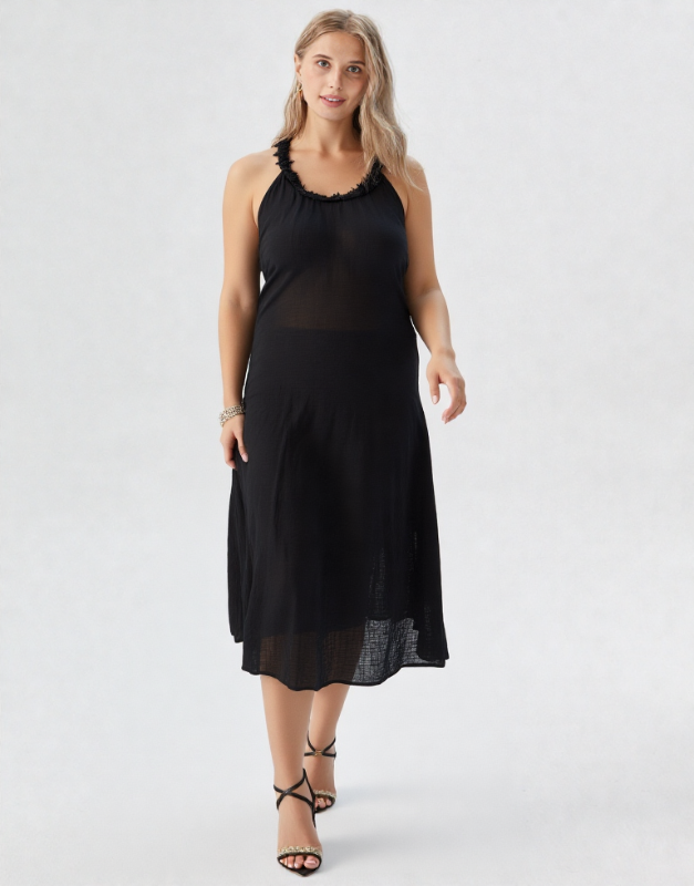robe longue 3/4
