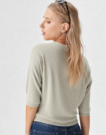pull brillant maille fine