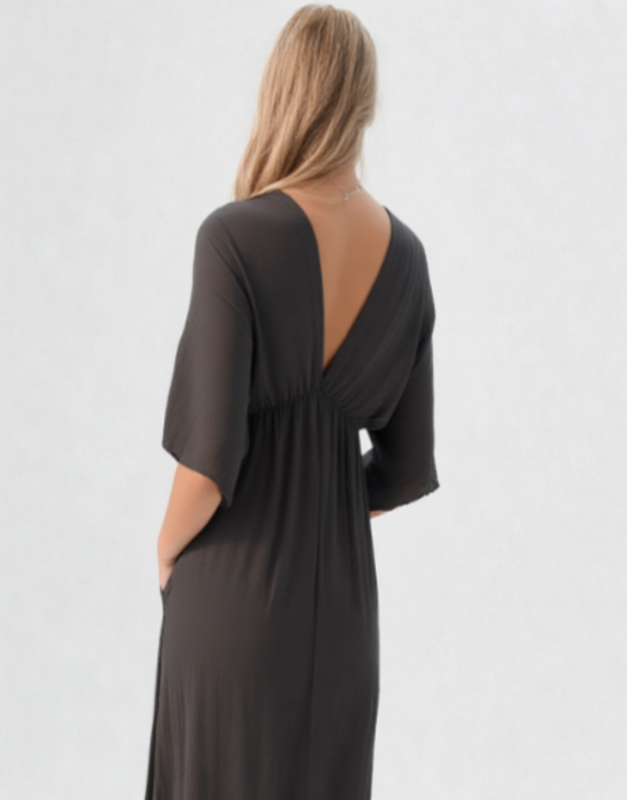 robe longue droite