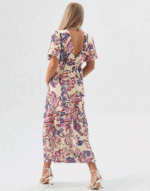 robe longue fleurie