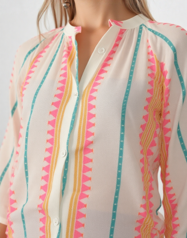 blouse fluo