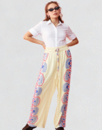 pantalon satiné