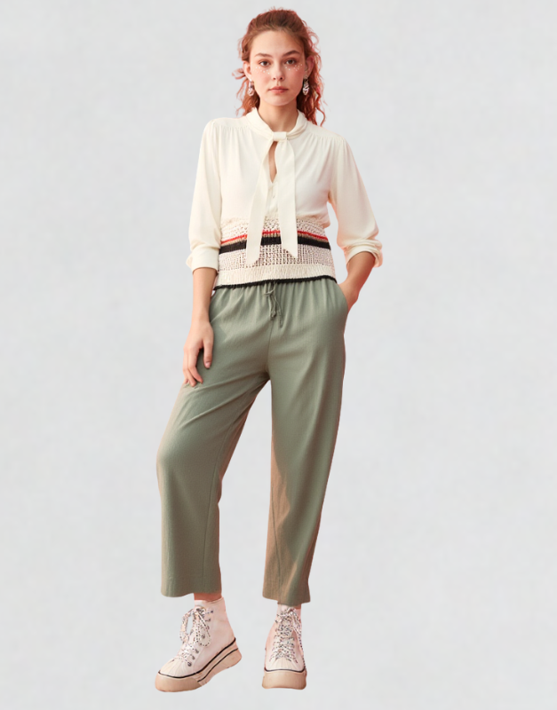 pantalon lin