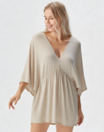robe courte doré