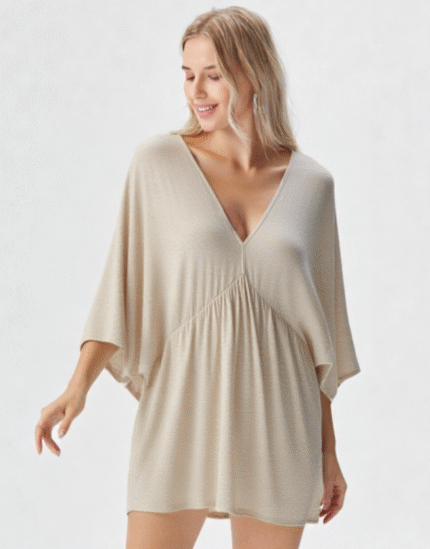 robe courte doré