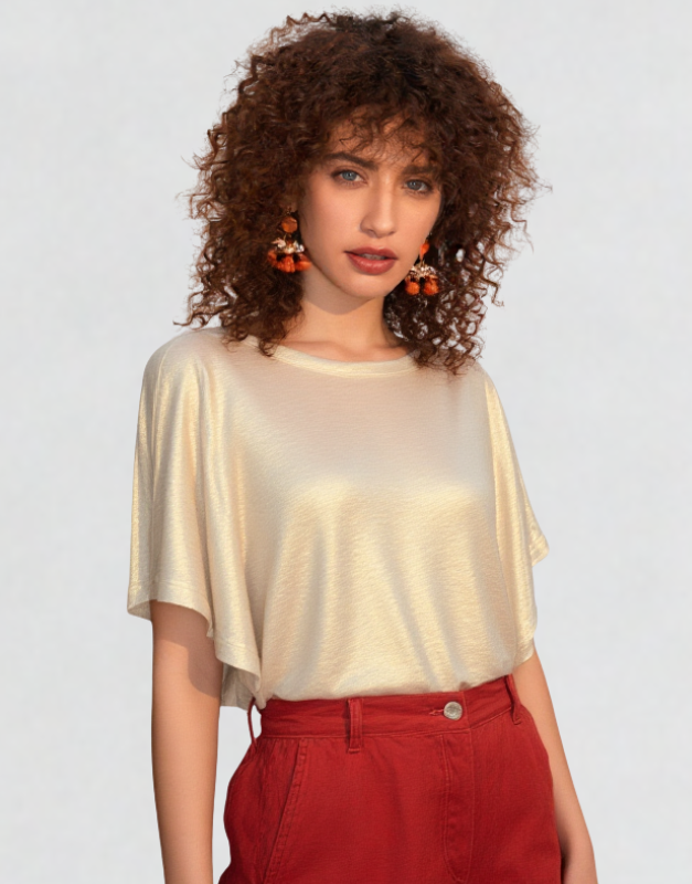 t shirt doré