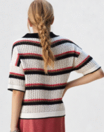 t shirt marinière maille
