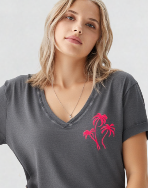tshirt palmier