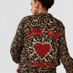 chemise léopard