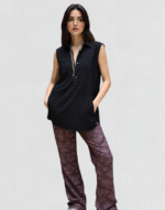 pantalon texturé