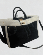 sac noir et moumoute