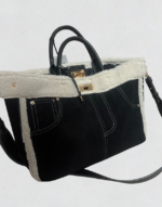 sac noir et moumoute