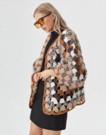 poncho fait main
