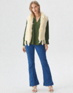 gilet fausse fourrure