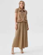 jupe longue brillante