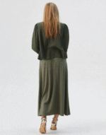 jupe longue brillante