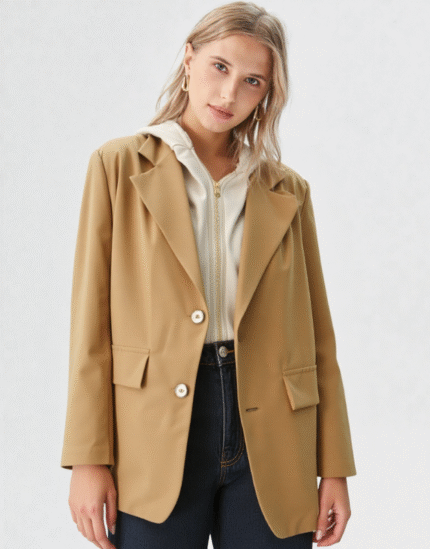 blazer capuche