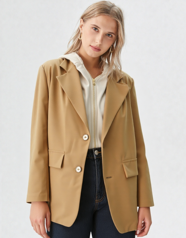 blazer capuche