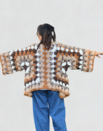 poncho fait main