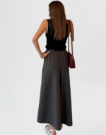 pantalon large à pince