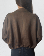 veste bombers daim