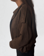 veste bombers daim