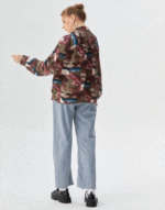 blouse imprimés prune