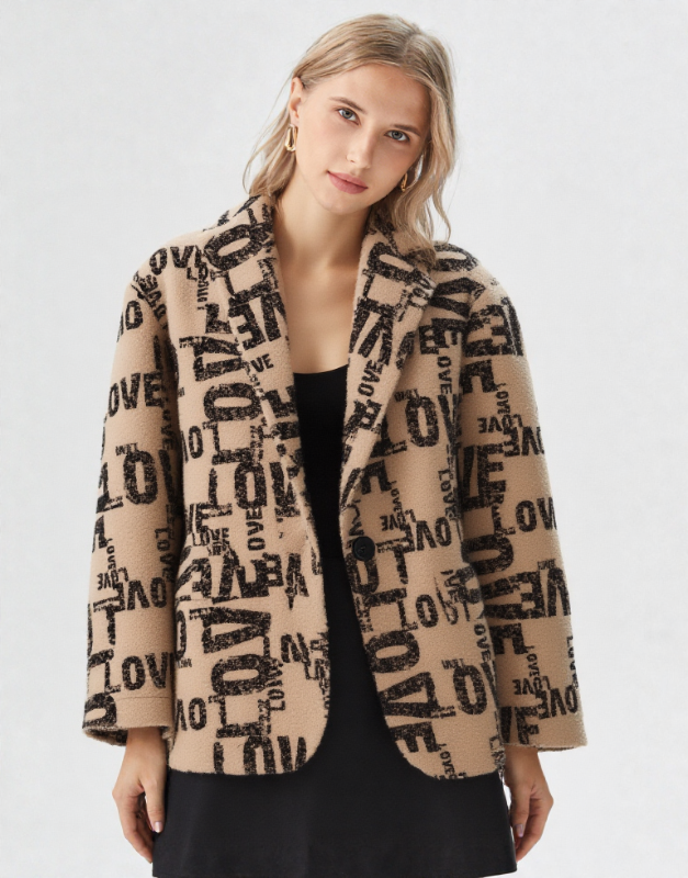 veste moutonne écritures