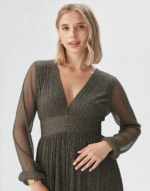 robe courte brillante