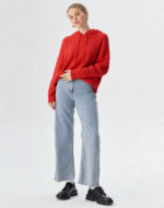 pull capuche à manches longues