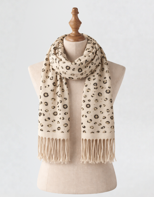 Écharpe léopard