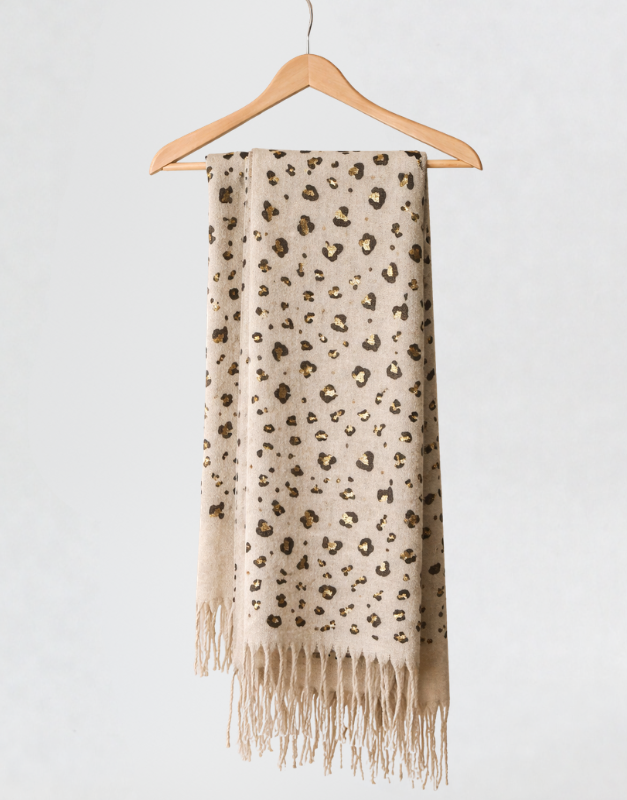 Écharpe léopard