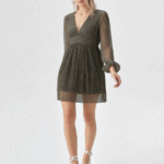 robe courte brillante