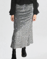 jupe longue à sequins