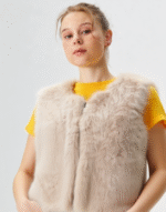 veste fausse fourrure